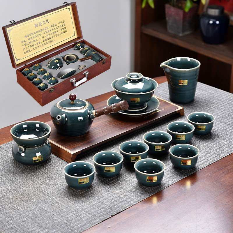 Bộ ấm Trà gốm sứ Cao Cấp