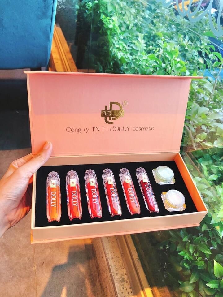 Set Full 12 màu son Dolly Diamond kèm hộp xinh đẹp