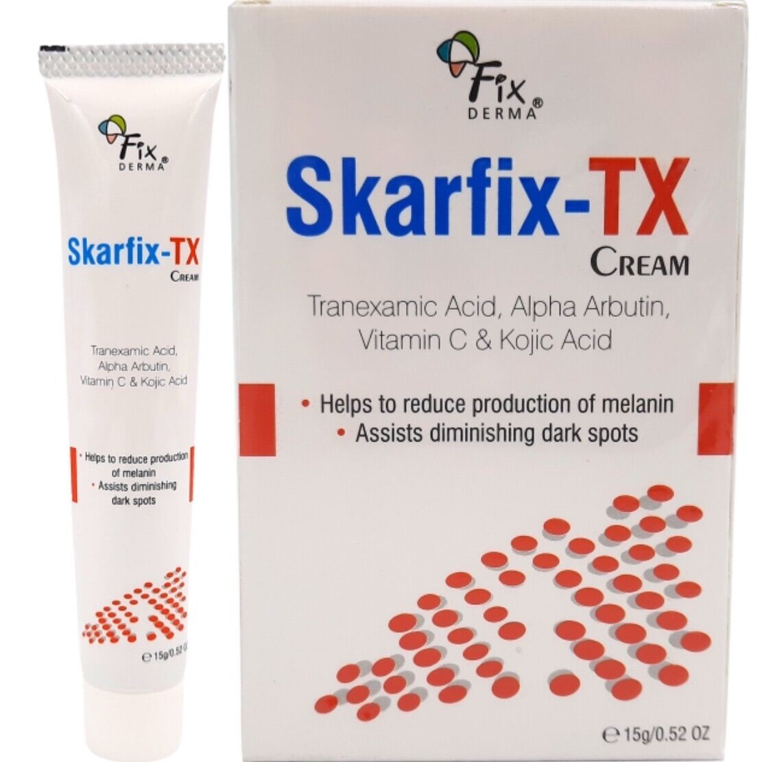 Kem Mờ Thâm Sạm Nám Fixderma Skarfix Tx 15G