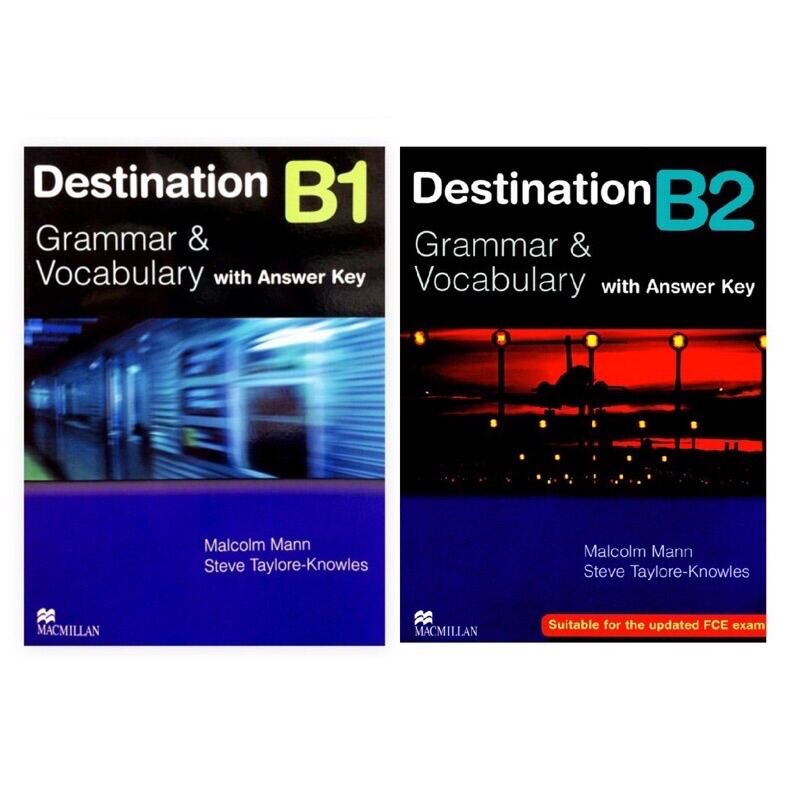 Sách -Combo  Destination B1 &B2 Grammar and Vocabulary