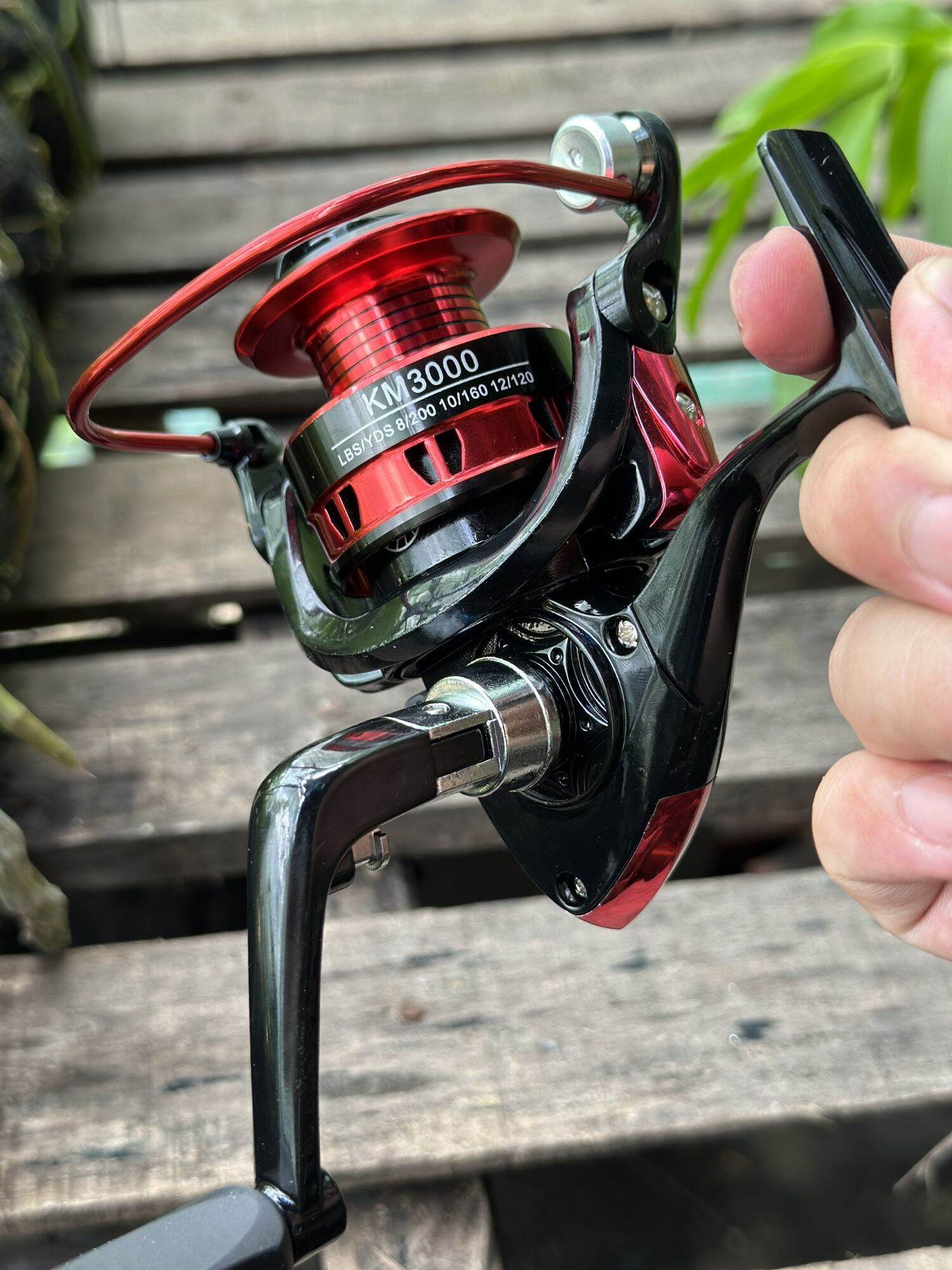 MÁY CÂU CÁ KM BLACK RED TẢI CÁ 10KG