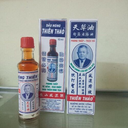 DẦU NÓNG THIÊN THẢO CHAI 10ML