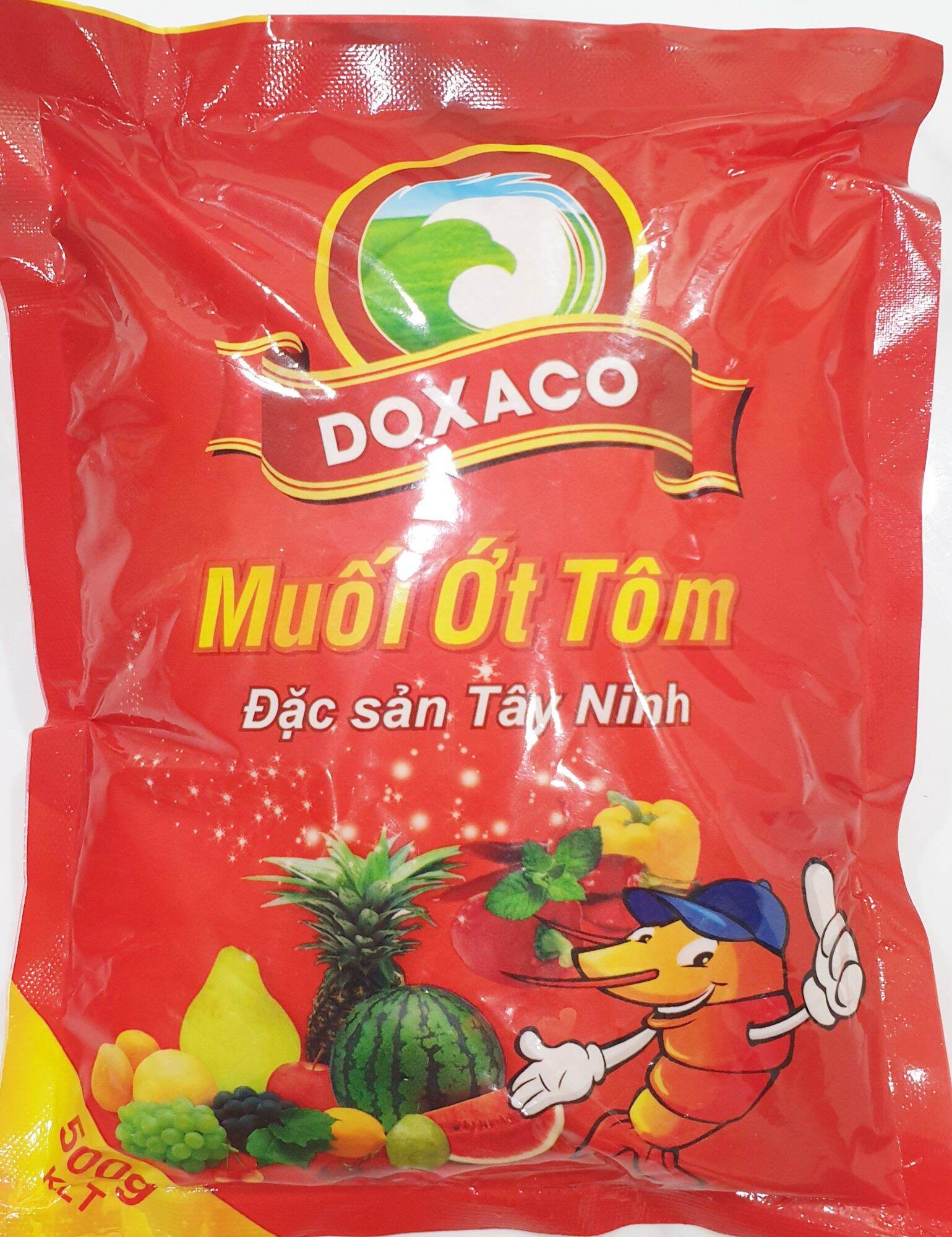 Com bo 1kg muối ớt tôm tây ninh doxaco