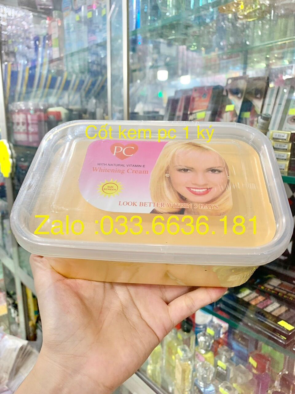 Kem cốt pc thái lan hủ lớn 1 ký
