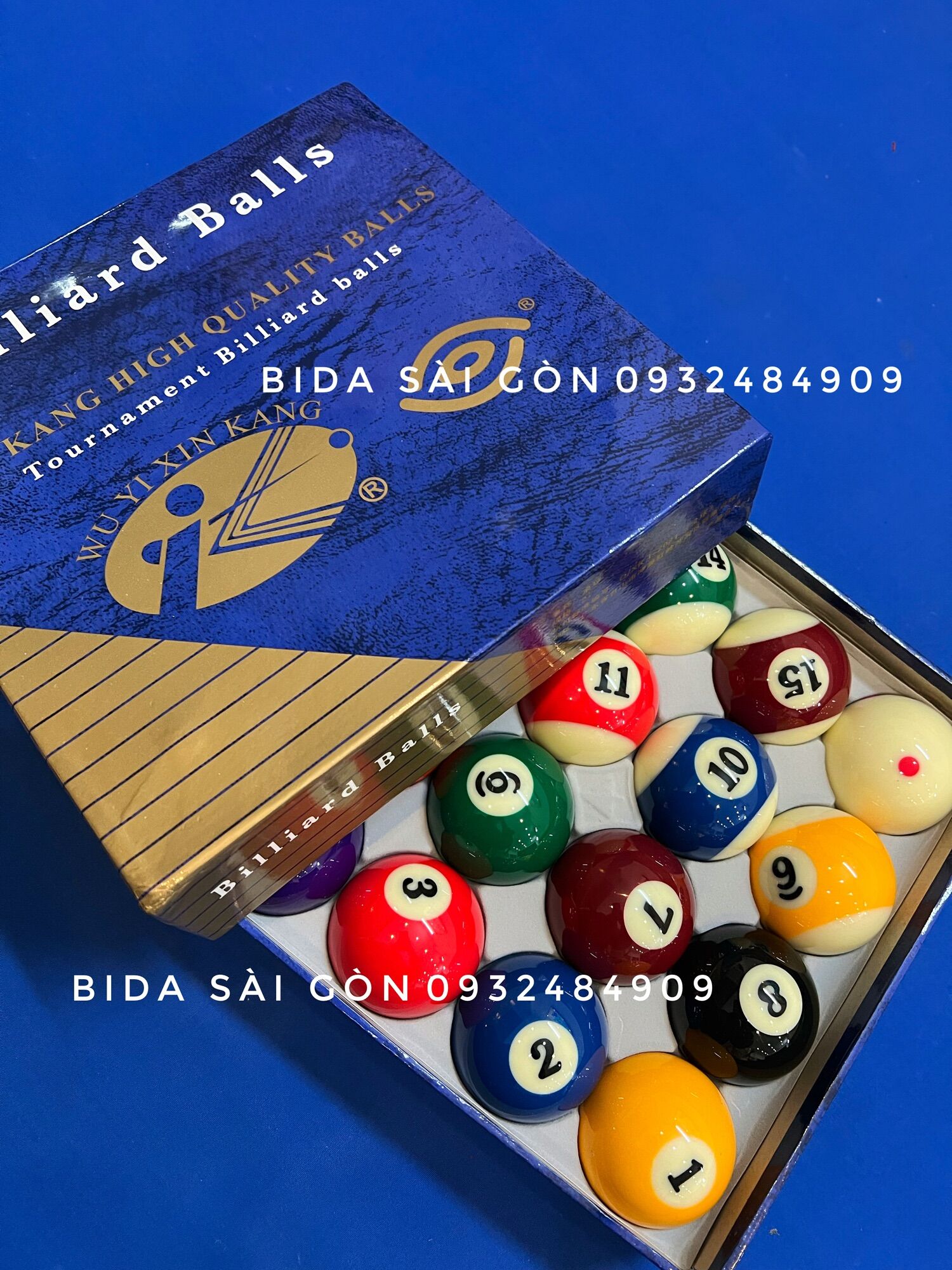 [Ảnh Thật] Bộ bóng bida lỗ Đài loan