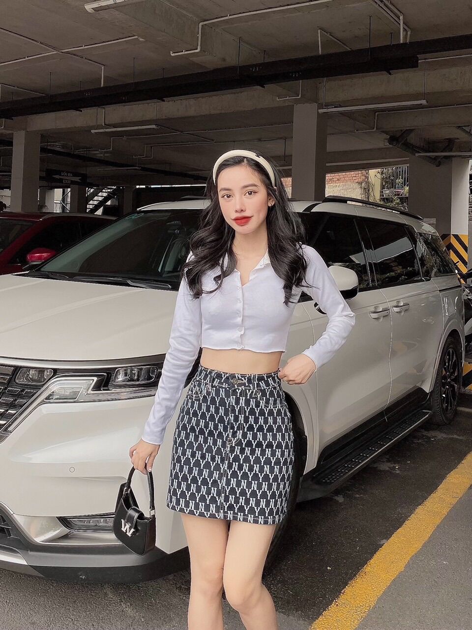 Chân Váy Jean, Chân Váy Ôm ML.B Co giãn Form đẹp