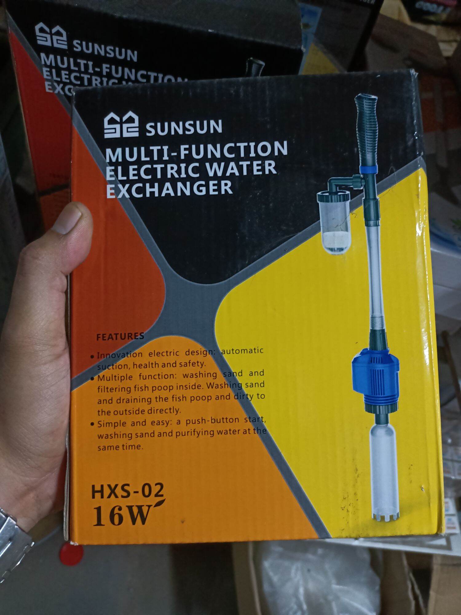 MÁY HÚT PHÂN , MÁY VỆ SINH HỒ CÁ HXS 02