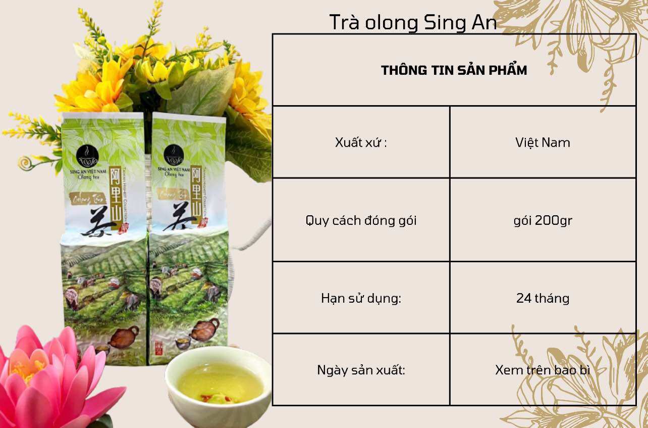 Trà Oolong Tấm cao cấp [ 200gr]