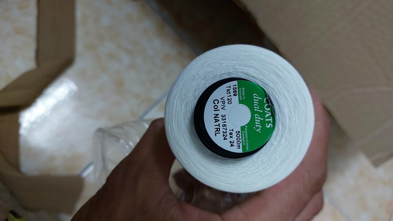CHỈ MAY 40/2 COATS 5000m