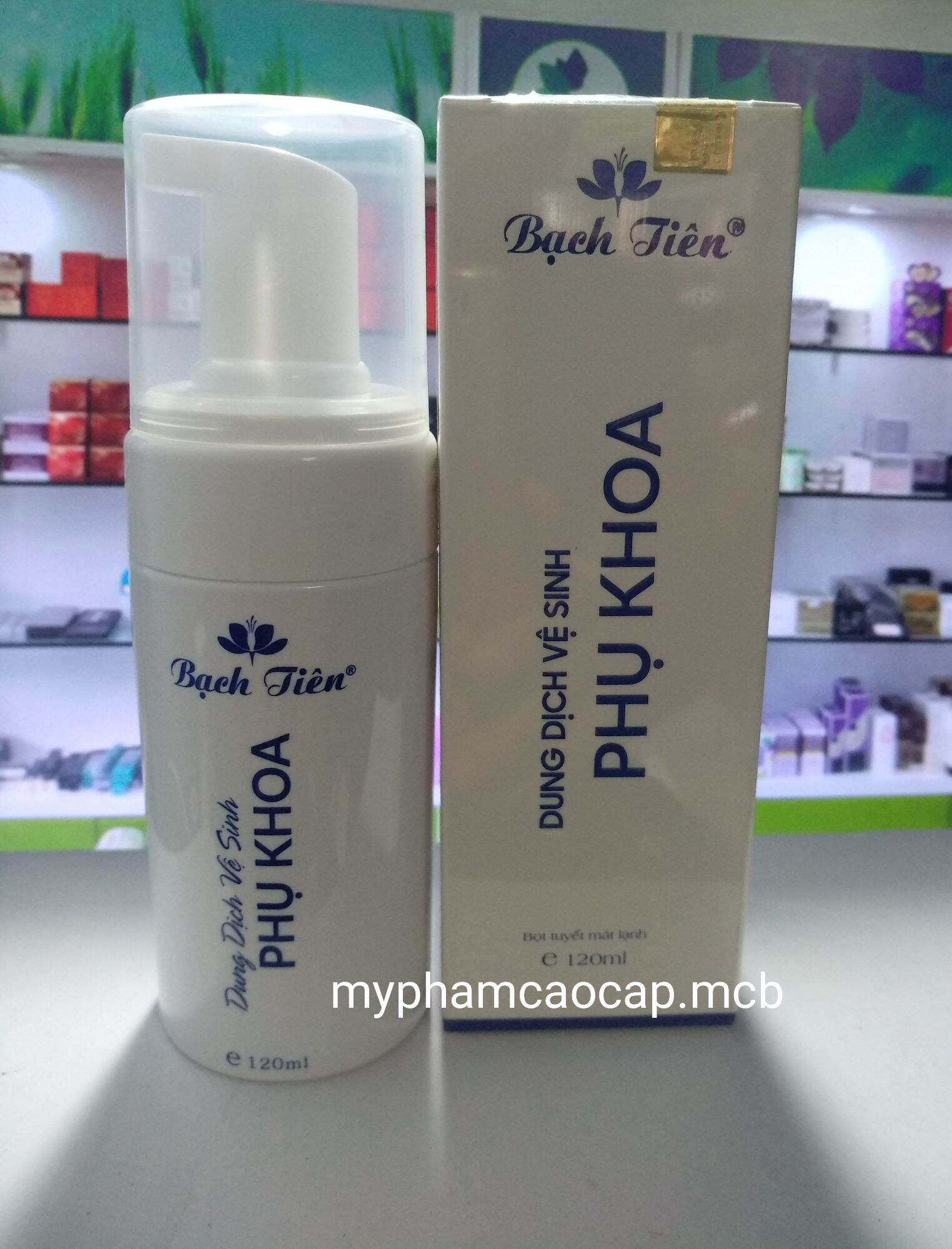 Dung dịch vệ sinh phụ khoa bạch tiên