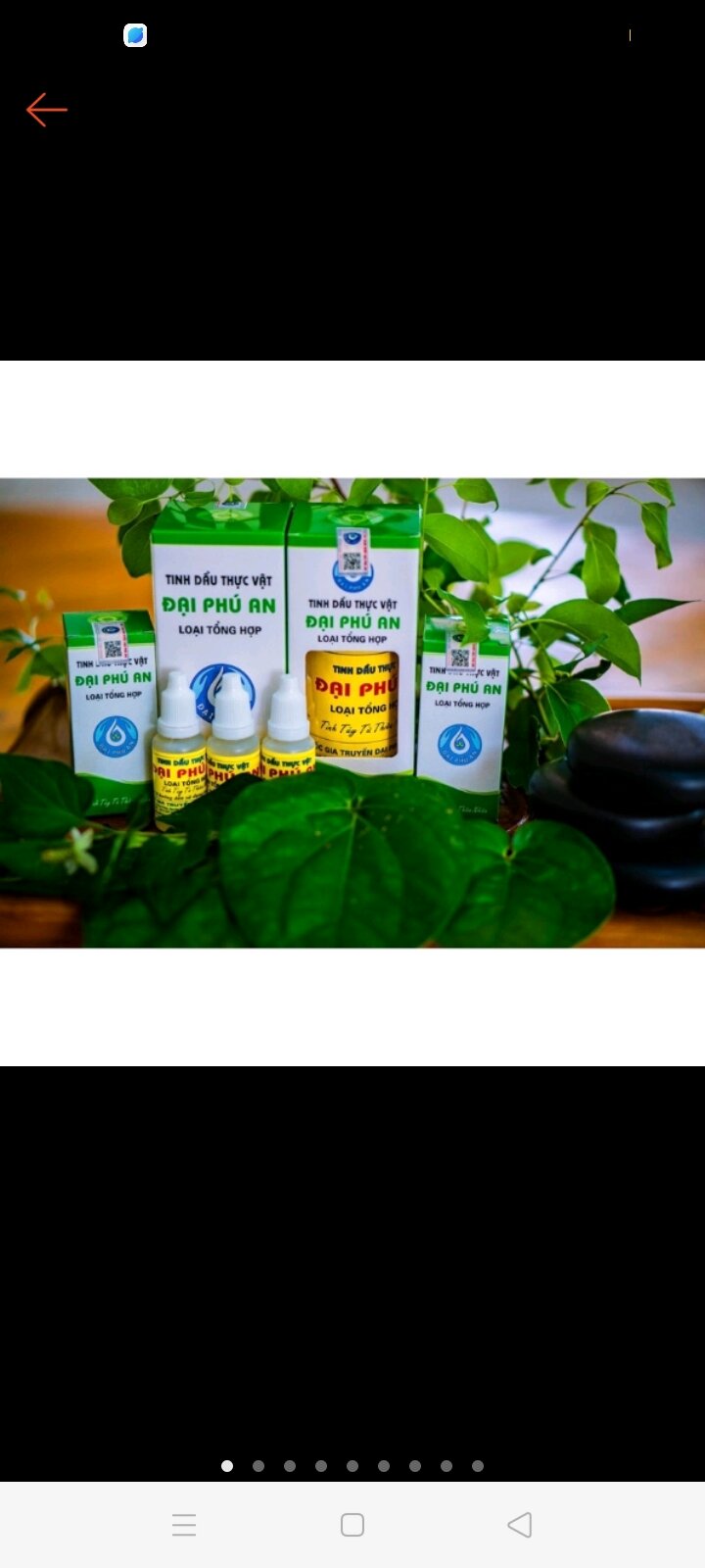 tình dầu thực vật đại phú an 15ml