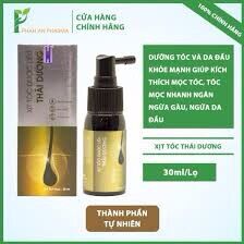 Xịt tóc dược liệu Thái Dương, chai 30 ml