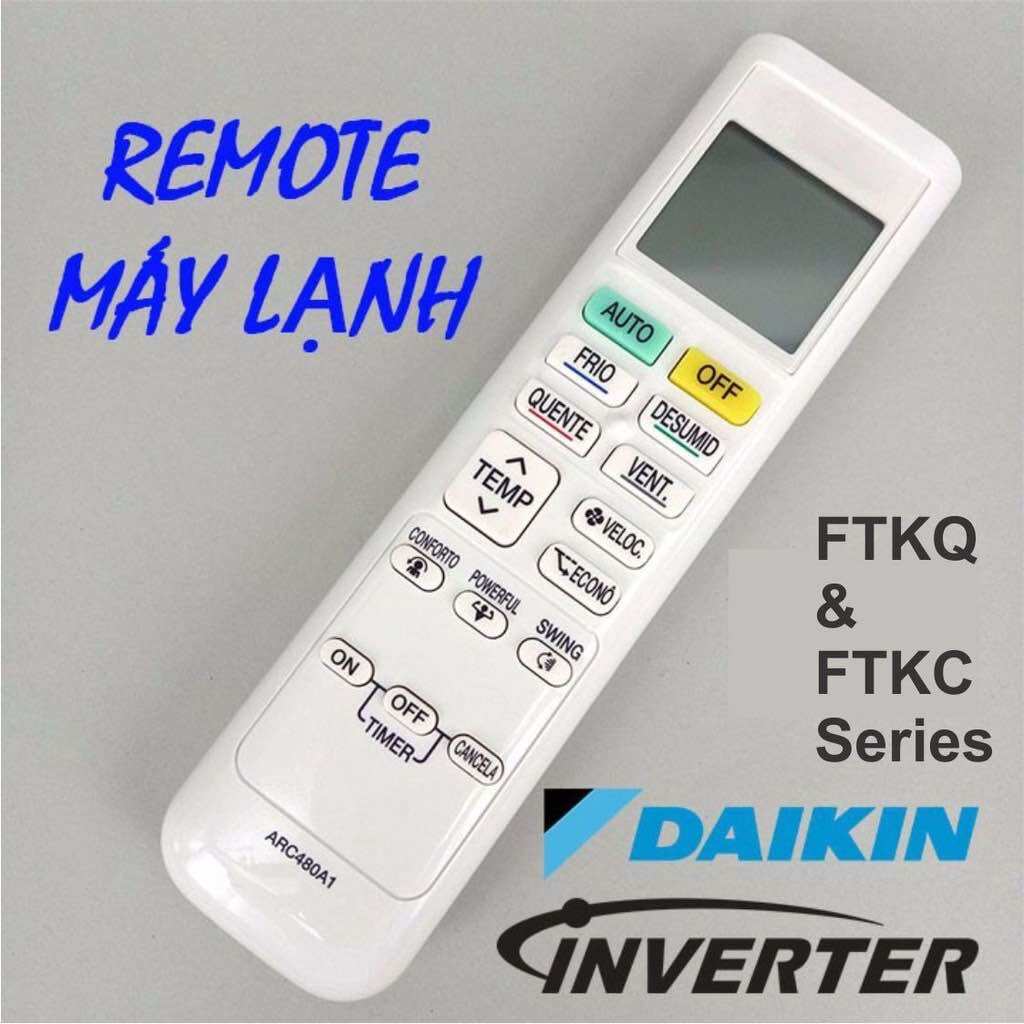 Điều khiển điều hòa 2 chiều tặng kèm Pin