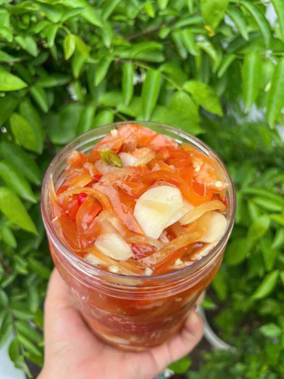 500g mắm tép đồng trộn đu đủ