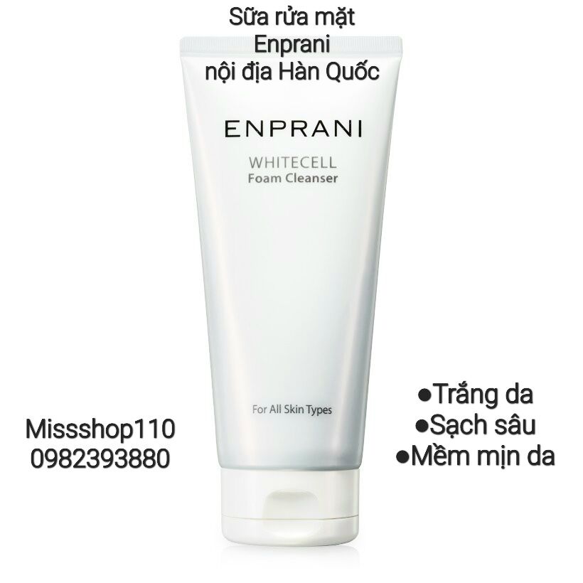 SỮA RỬA MẶT ENPRANI TRẮNG DA NỘI ĐỊA HÀN QUỐC