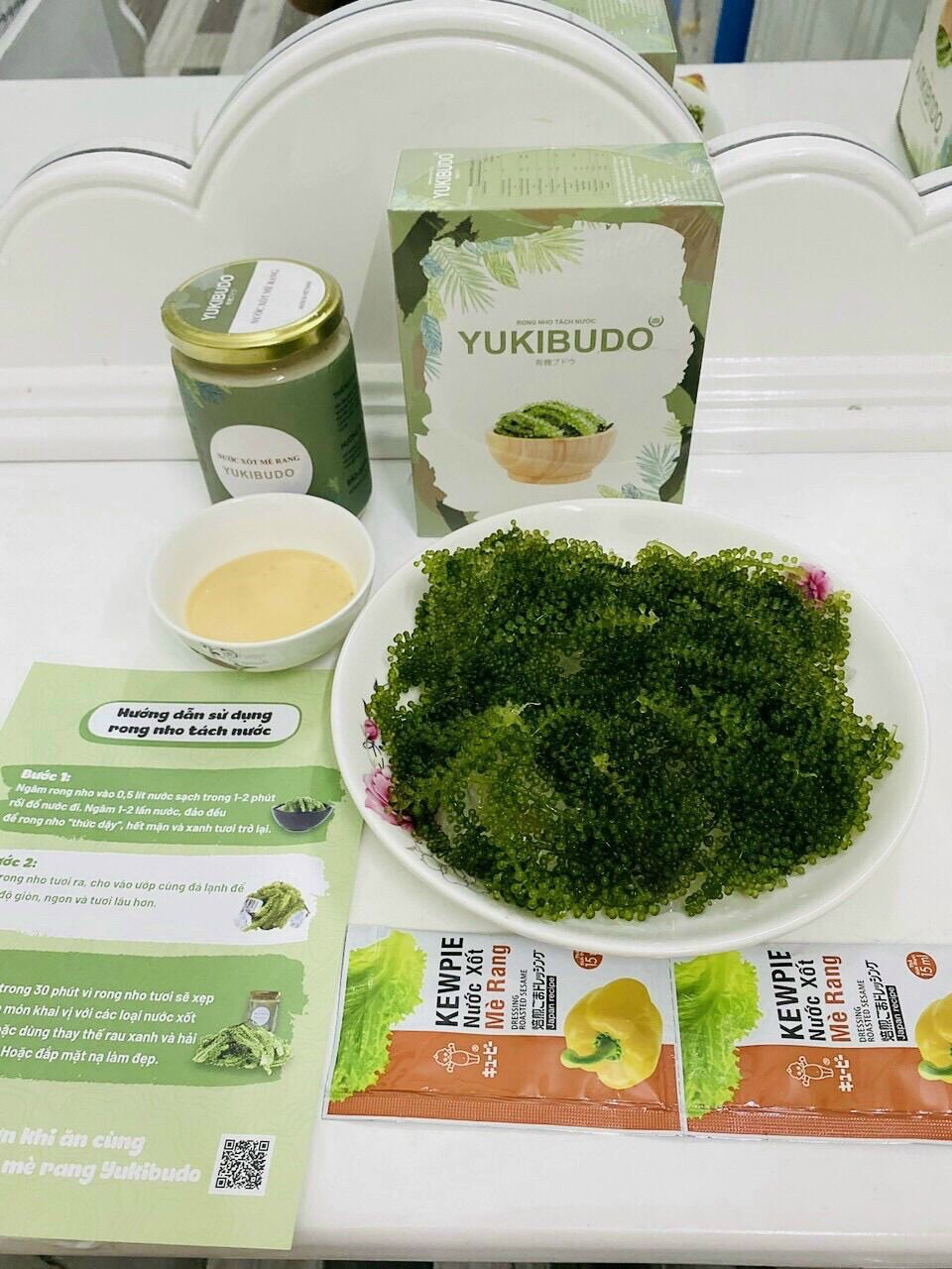Rong Nho Yukibudo (Tặng sốt mè rang)