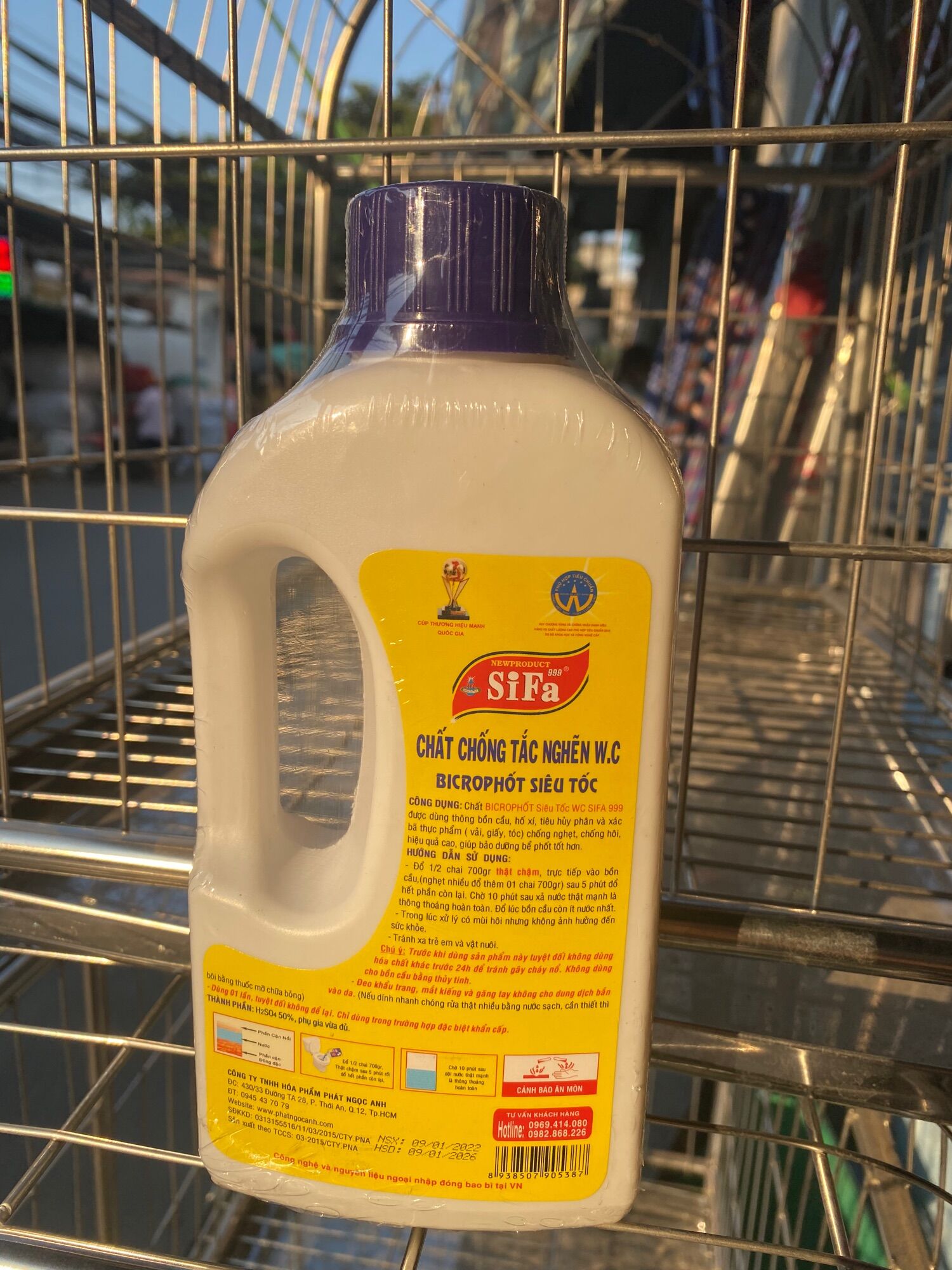 Chất thông cống và cầu SiFa dạng nước 700g