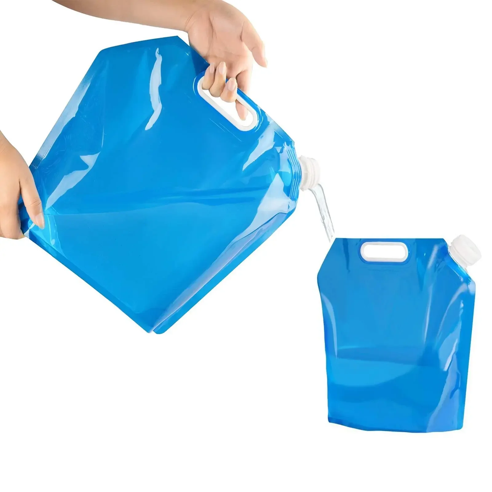 5L/10L ráp nước container nước lưu trữ Jug túi cho cắm trại ngoài trời Đi Bộ Đường Dài khẩn cấp tồn tại
