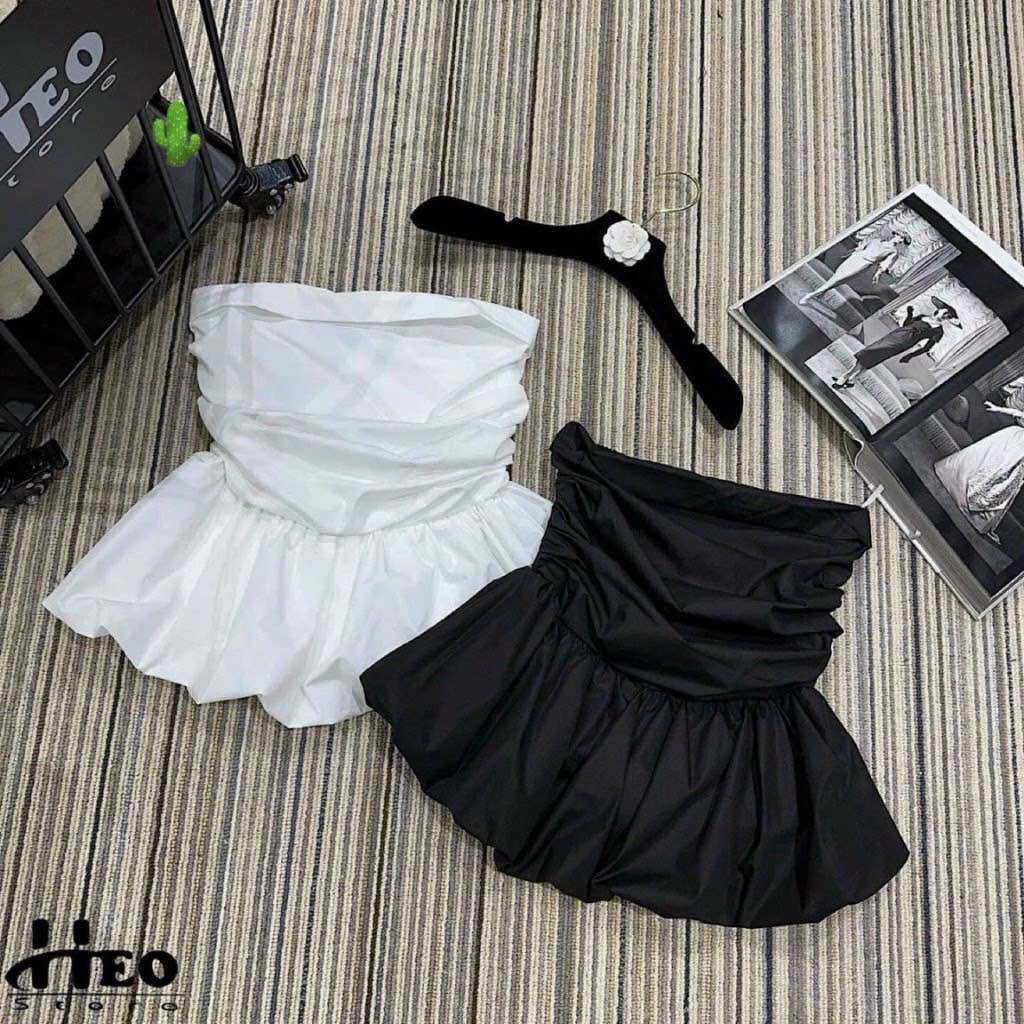 ÁO PEPLUM KHÔNG TAY BÍ A250