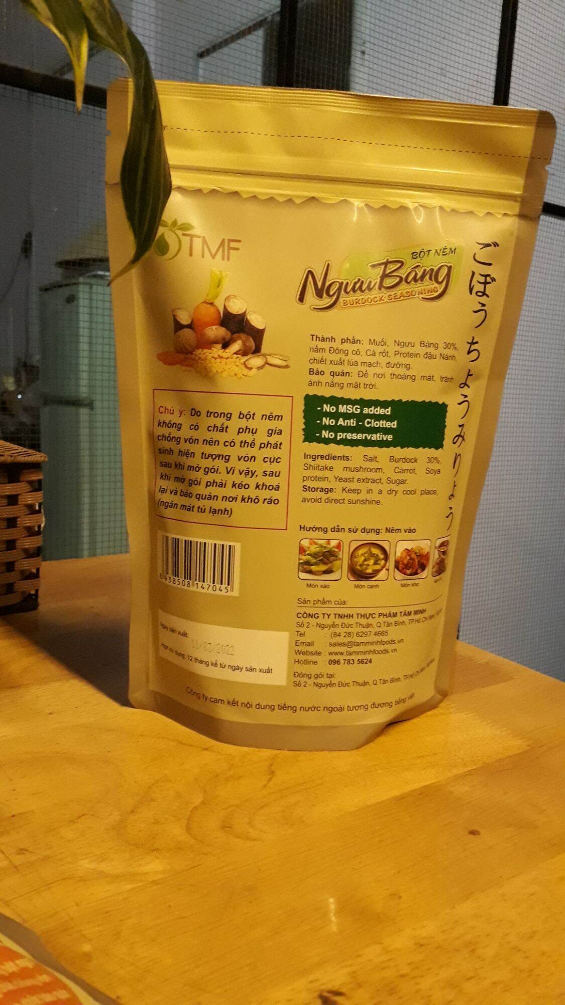 Bột nêm ngưu báng, 1kg