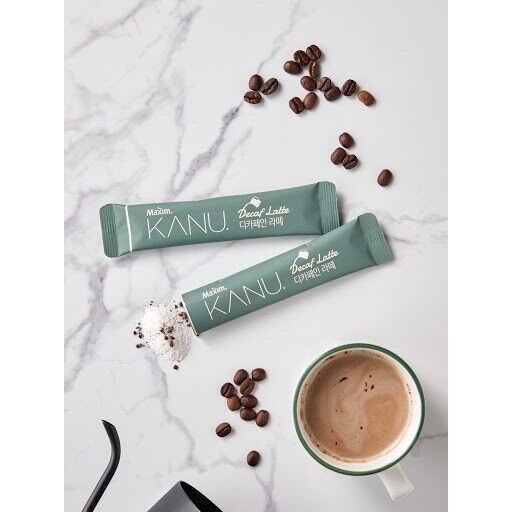 [MAXIM] CÀ PHÊ KANU DECAF LATTE (10 STICK) - [맥심 카누] 카누 디카페인 라떼 10T
