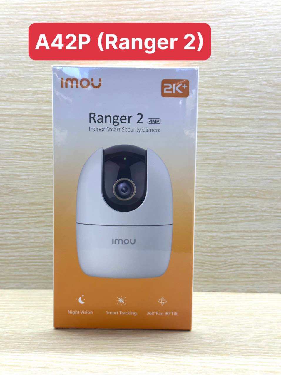 Camera wifi Imou A42P( Ranger 2) 4MP 2K Hàng chính hãng