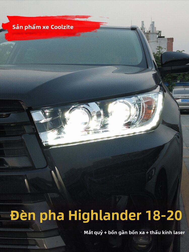 TANLUZE | LED Daytime Running Laser Lens For Highlander 2018-2021 Models Giá 26,109,000 Đồng*Miễn phí vận chuyển