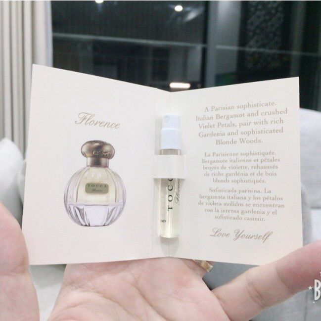 Sample Vial Mẫu Thử Nước Hoa Nữ Tocca Florence 1.5ml