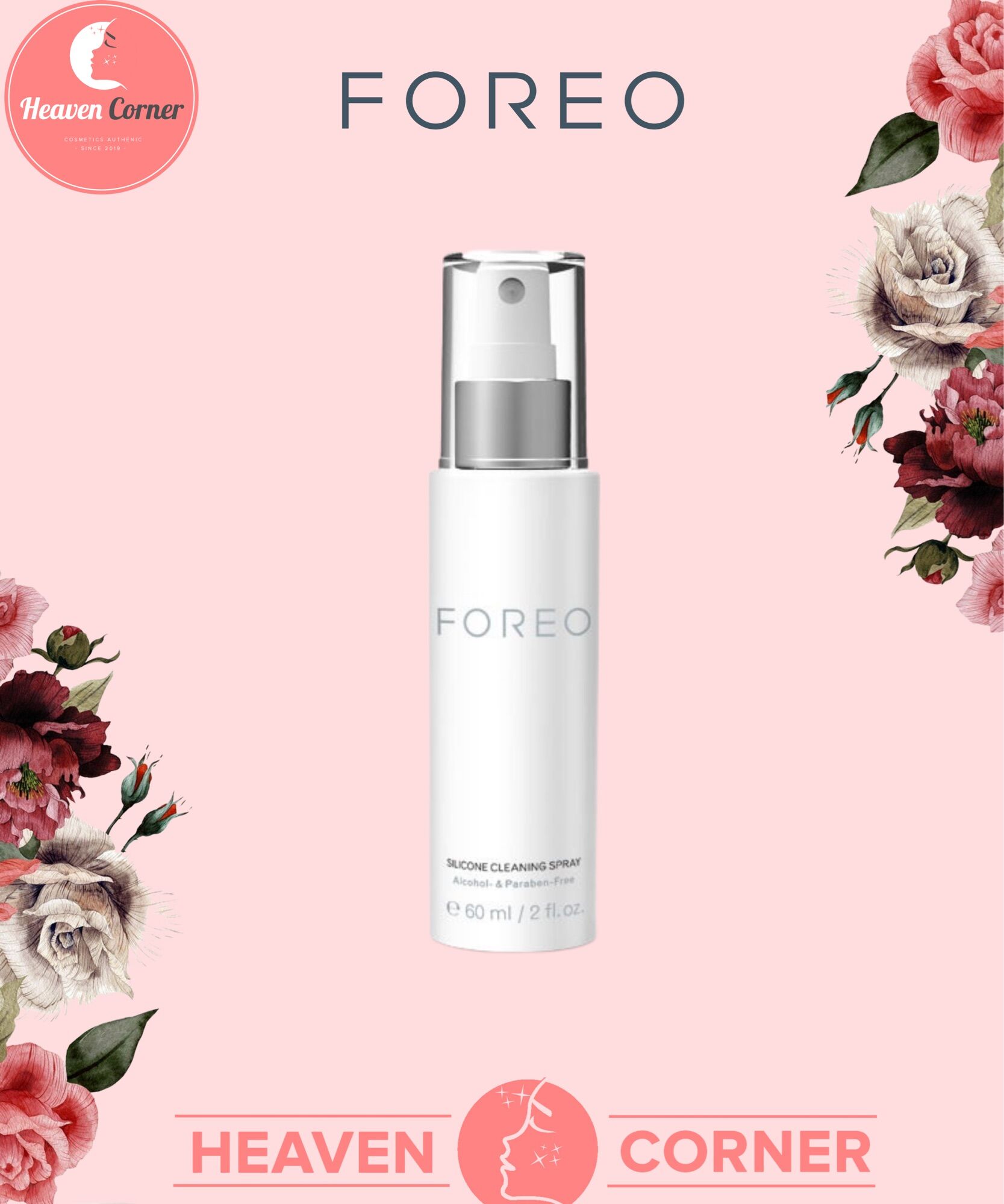 Xịt vệ sinh máy rửa mặt foreo