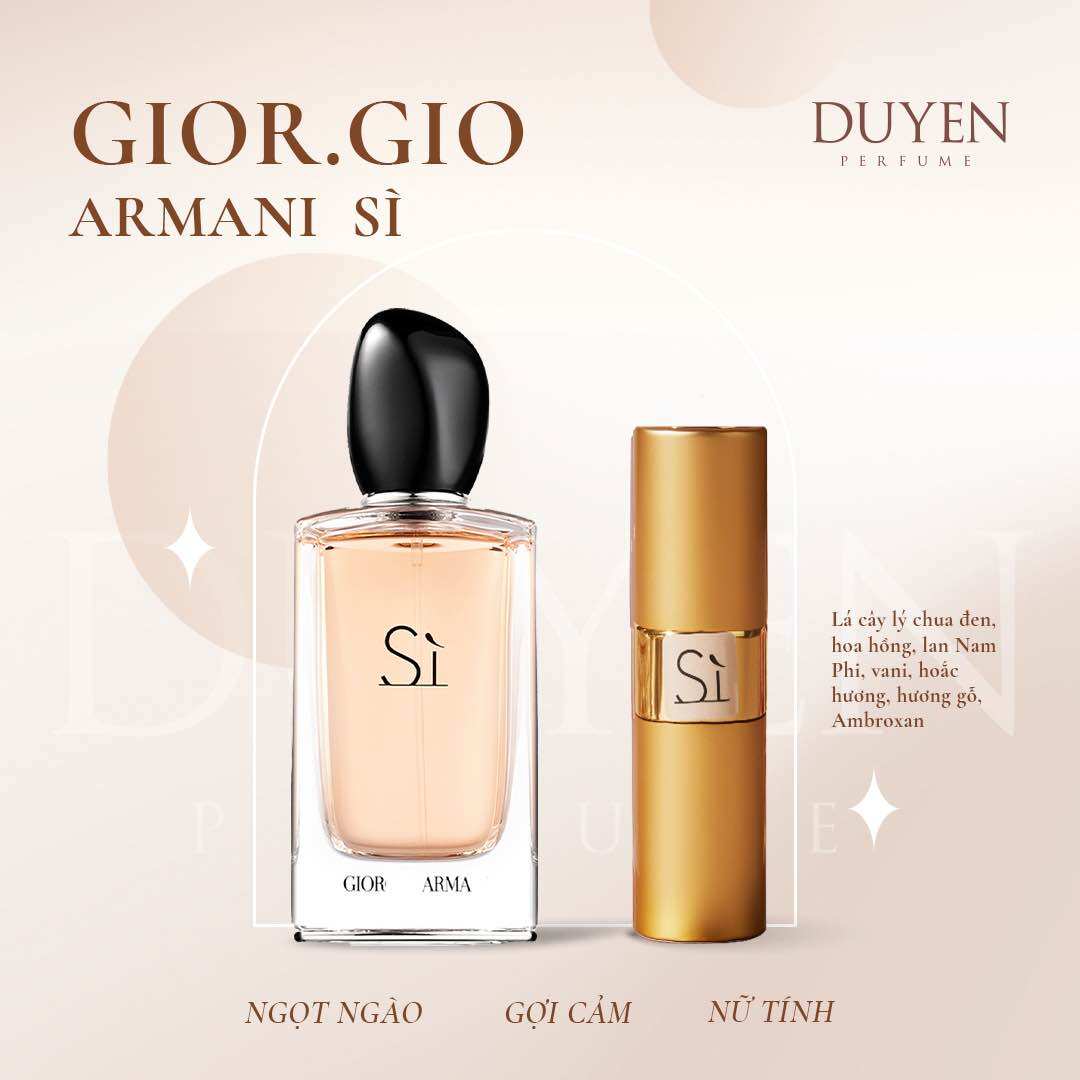 Duyenperfume - Nước hoa mini 20ml nữ SÌ