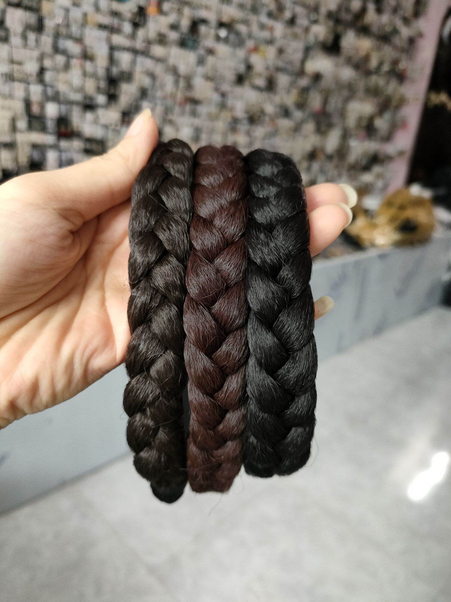 Tóc cài bính phồng [RẺ NHẤT SHOPEE] 5cm...3cm..2cm
