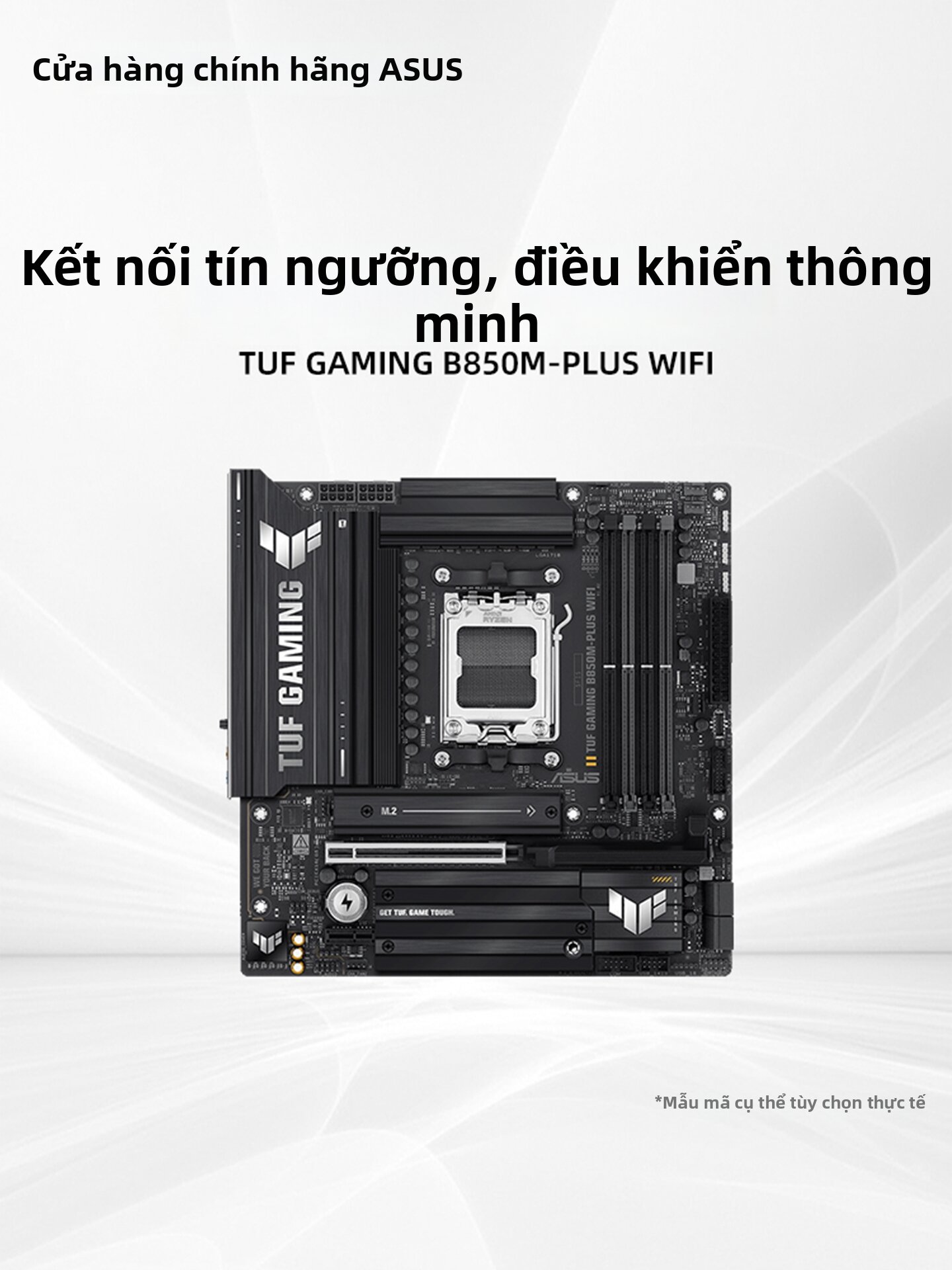 ASUS | Gaming WiFi Motherboard B850M-PLUS Giá 6,777,000 Đồng*Miễn phí vận chuyển