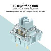 TTC | Công tắc Bàn phím Cơ Im lặng Cảm giác Mượt mà