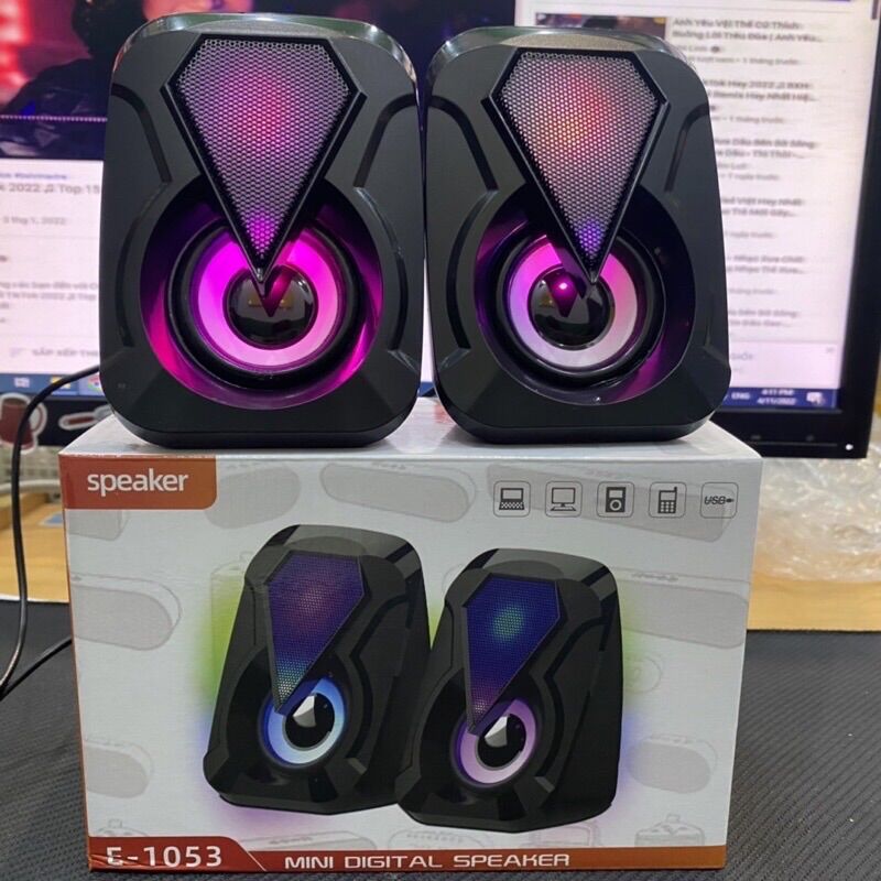 LOA VI TÍNH MINI SPEAKER E-1053