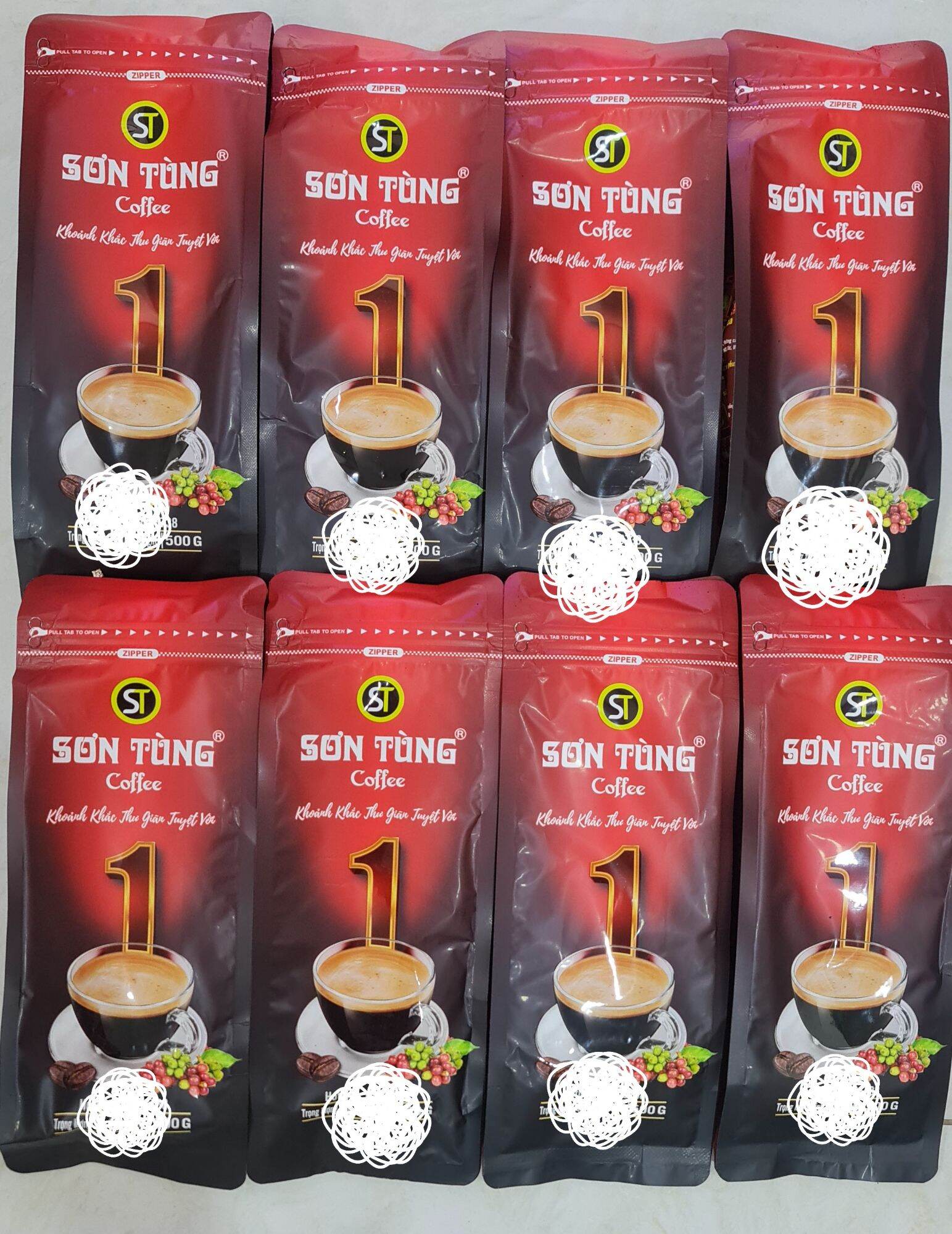 Cà Phê Sơn Tùng Số 1, 2, 3, 4 Gói 500gr