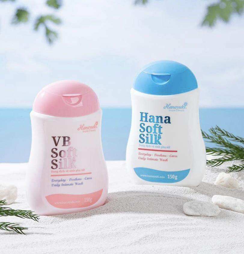Dung Dịch Vệ Sinh Hana Soft & Silk - VB Soft & Silk HANAYUKI 150g