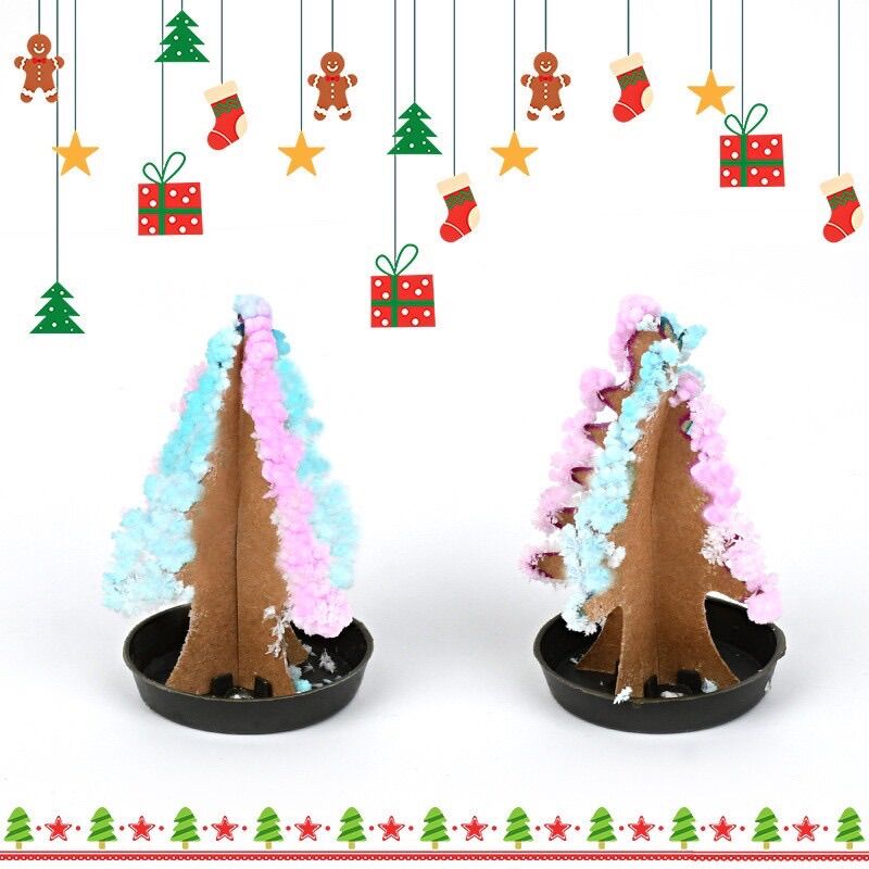 Cây thông nở hoa trang trí Giáng sinh 12cm