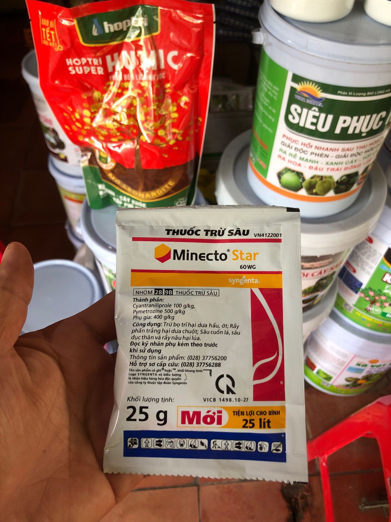 Bọ trĩ Minecto star Syngenta 25gr