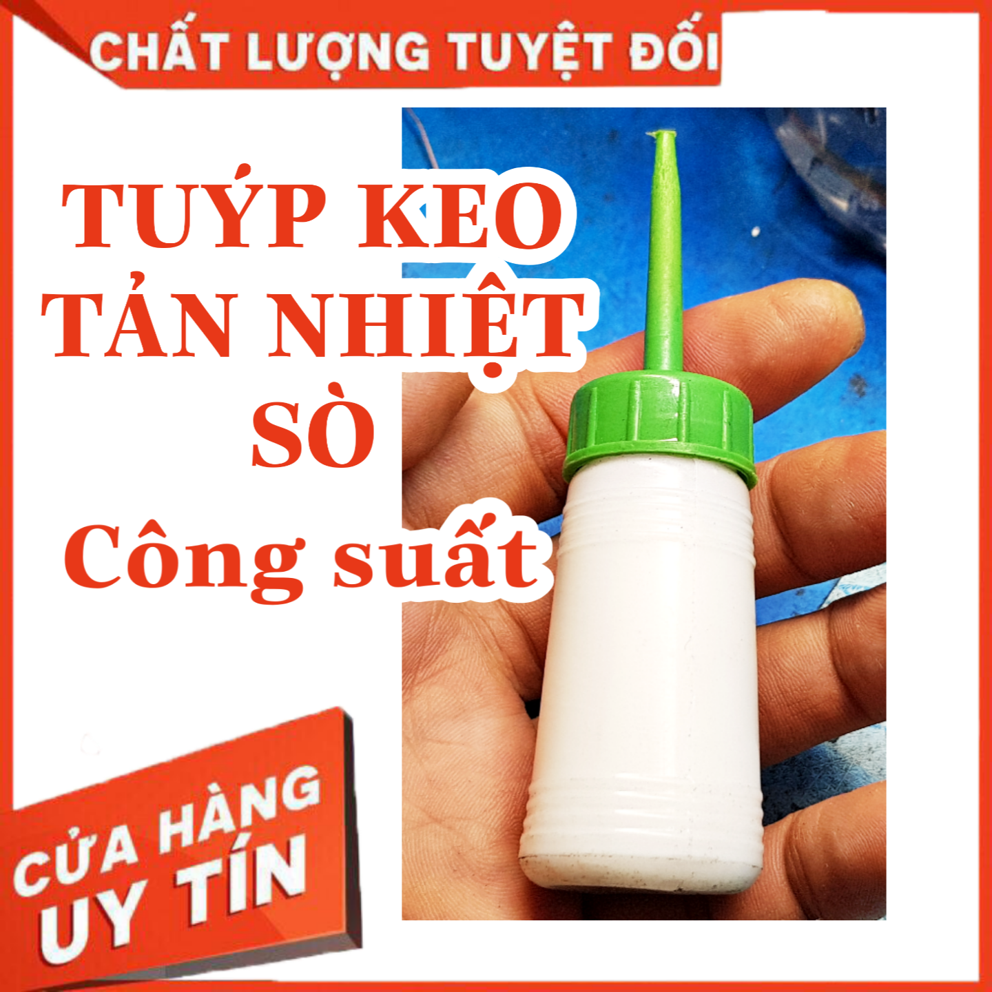 Keo tản nhiệt sò công suất âm thanh tuýp keo tản nhiệt sò
