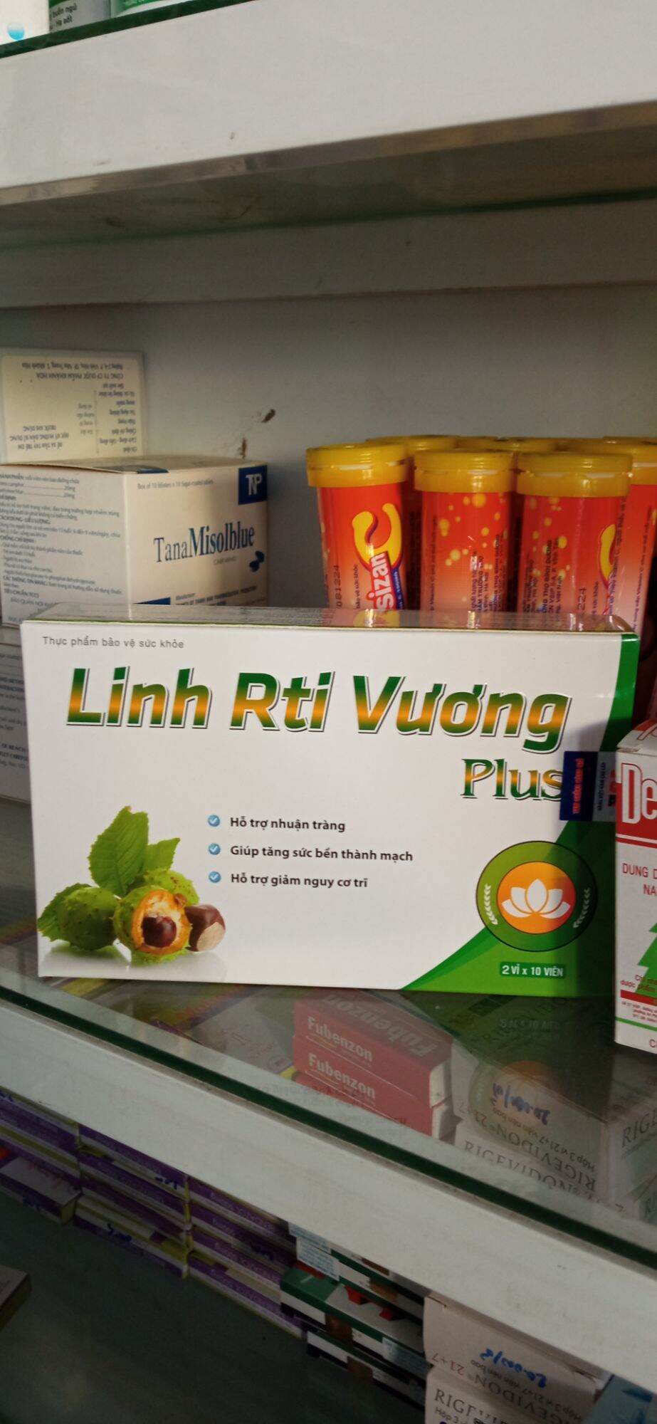 LINH RTI VƯƠNG PLUS GIẢI PHÁP CHO NGƯỜI BỆNH TRĨ HỘP 20 VIÊN