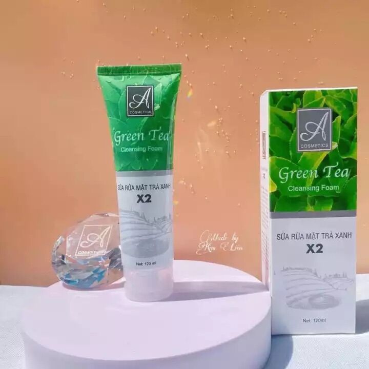 [HCM]Sữa rửa mặt trà xanh X2