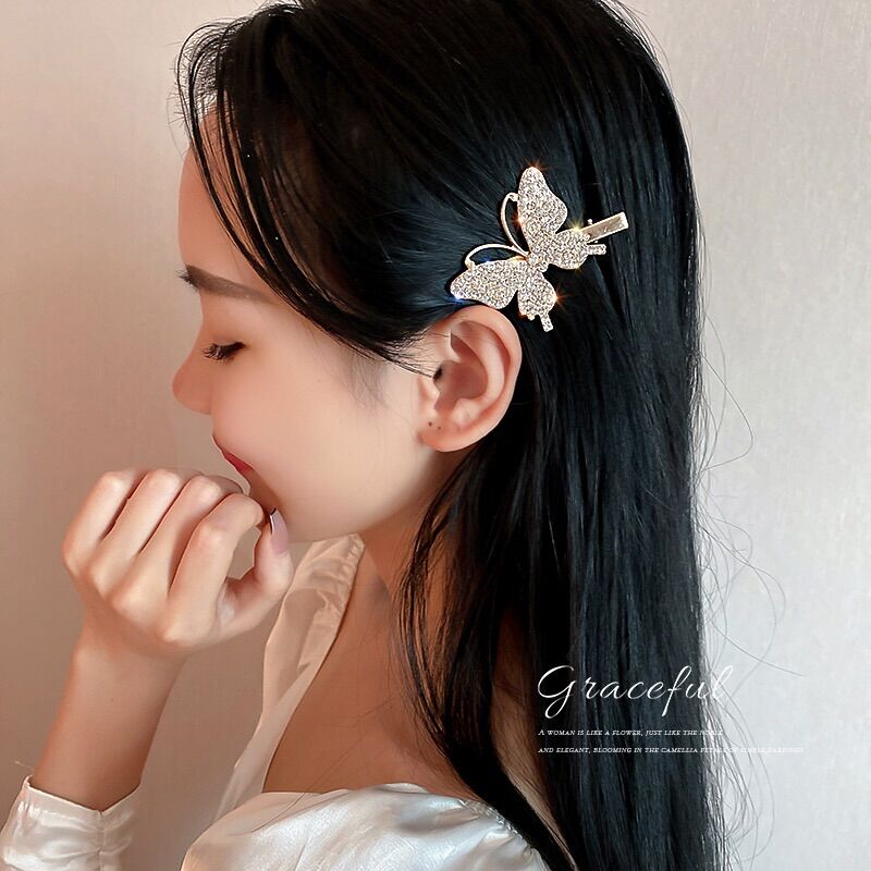 Set 5 kẹp đính đá