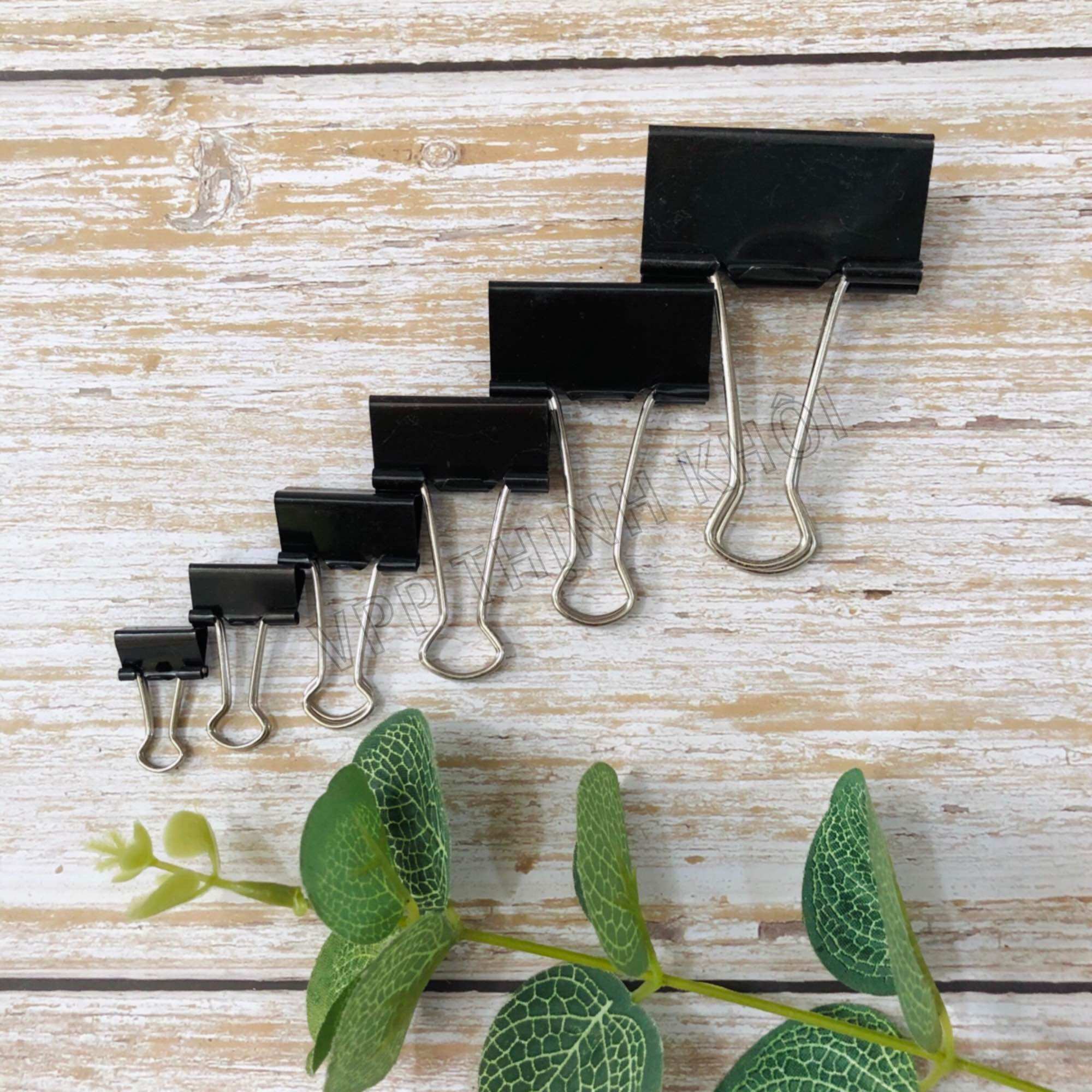 Kẹp giấy, kẹp bướm thông dụng các size 15-19-25-32-41-51