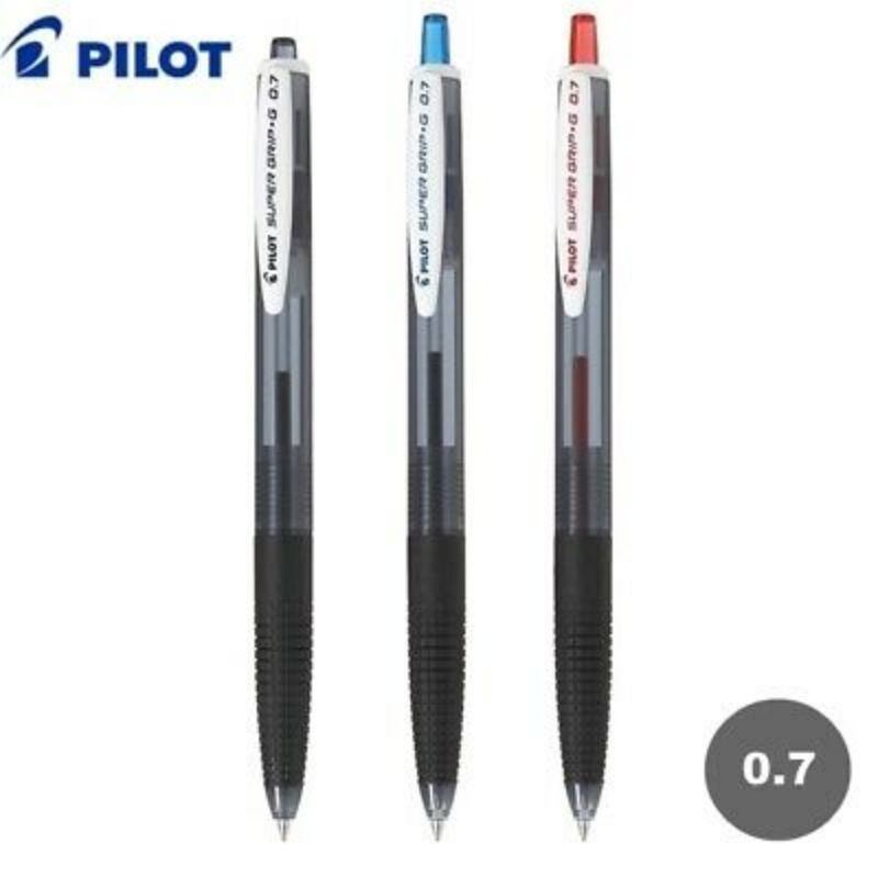 Bút bi pilot super grip-g 0.7