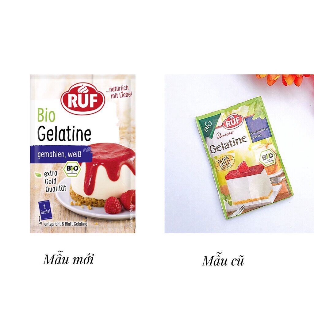 BỘT GELATINE HỮU CƠ RUF 9G