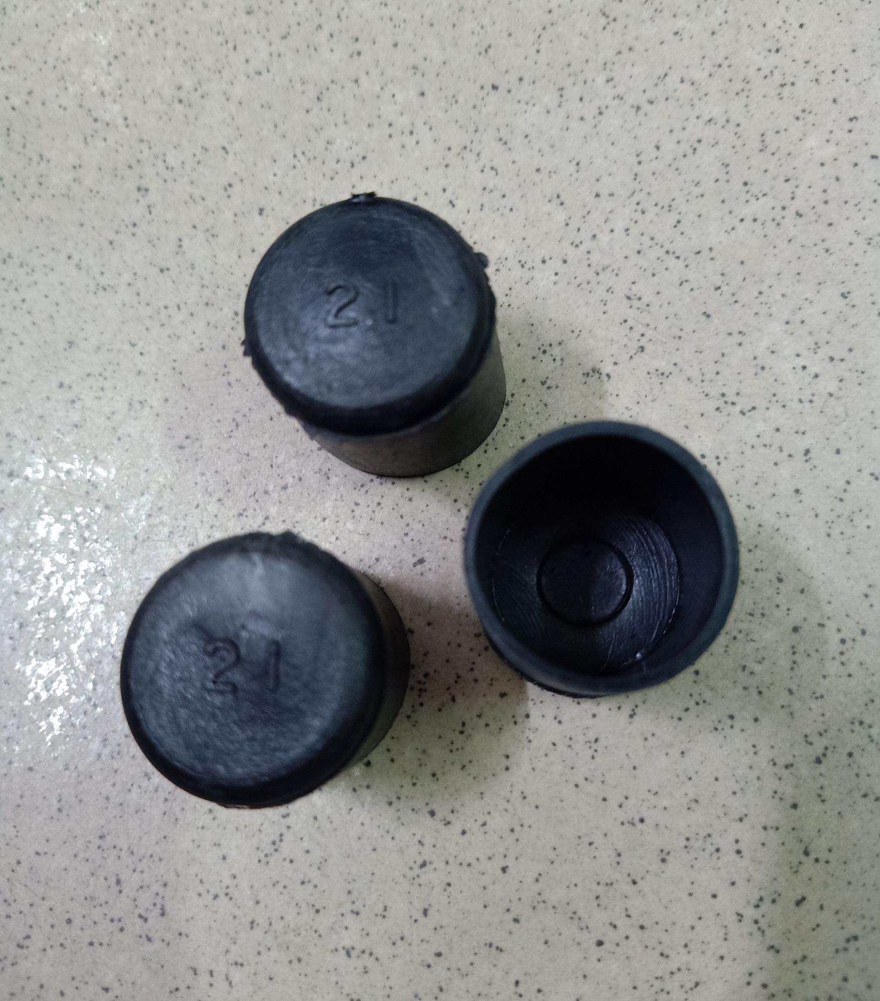 Combo 20 chụp chân ngoài cao su, nút cao su bịt chân bàn ghế.