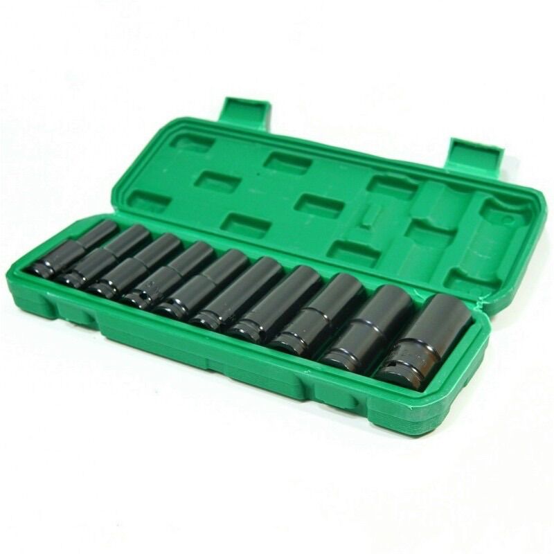 Bộ khẩu 10 món dài 78mm cho máy đầu bulong 1/2