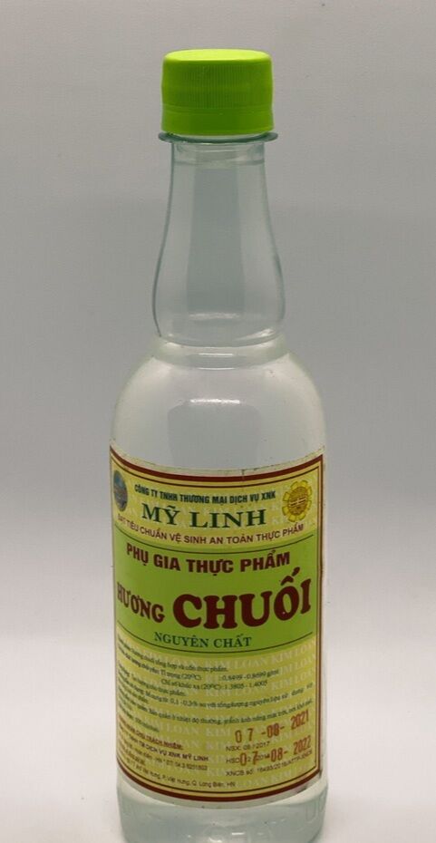 Hương chuối chai 500ml ( tinh dầu chuối)