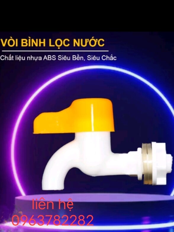 2 vòi vặn dùng cho bình 20l