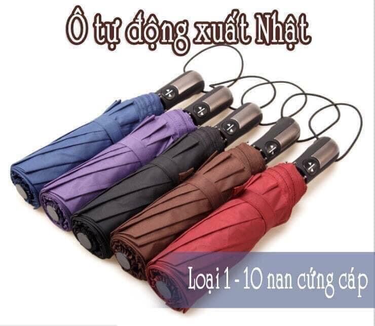 Ô tự gấp xuất Nhật có nút bấm mở gấp tự động